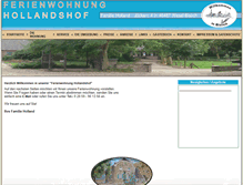 Tablet Screenshot of fewo-hollandshof.de